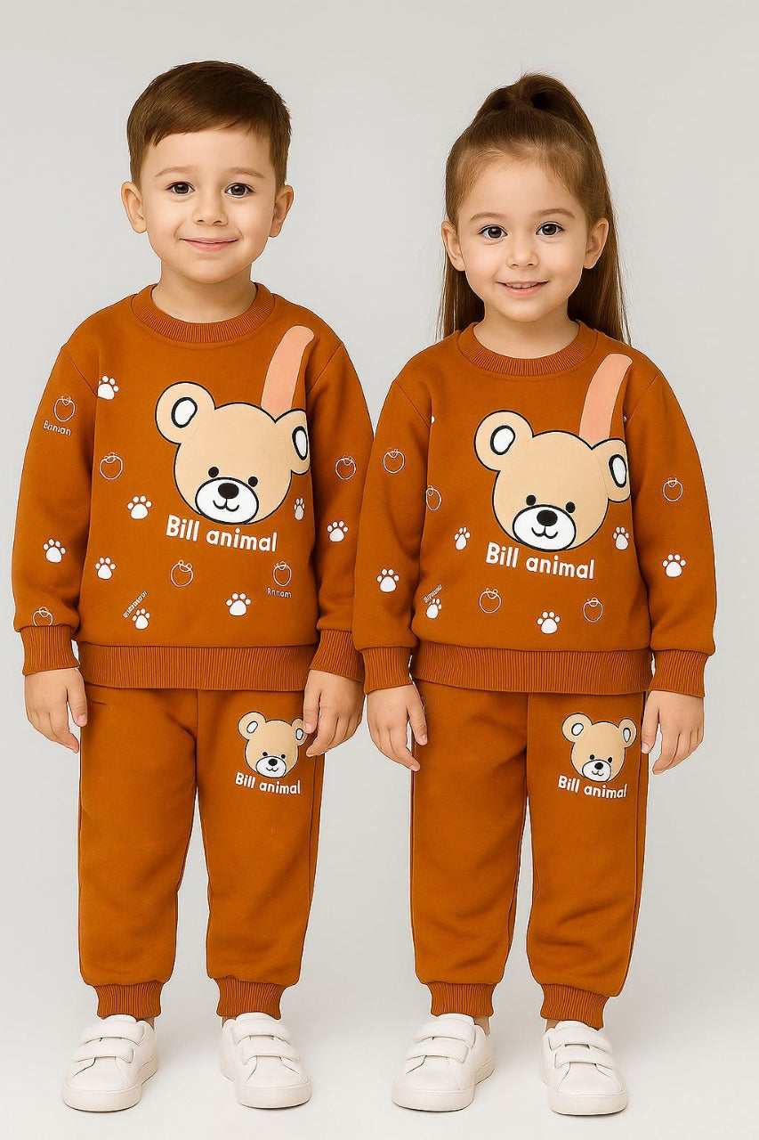 KIDS Winter Suit Brown
